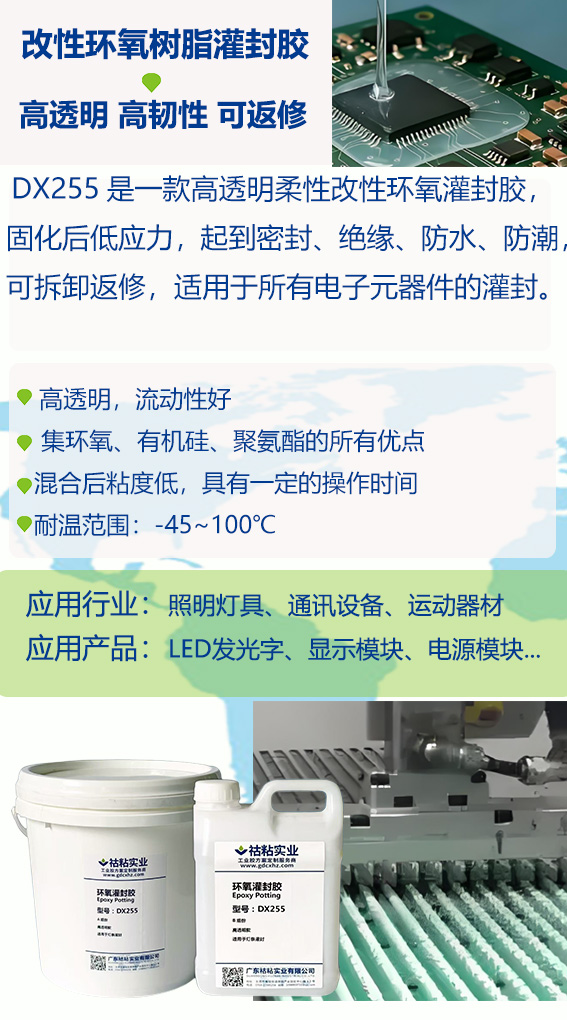 祜粘实业灌封胶DX255